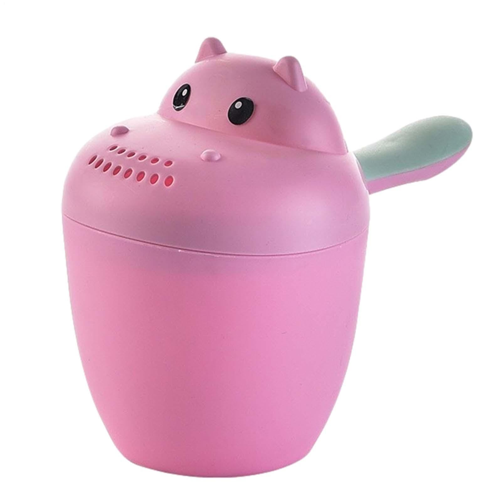tazadeenjuaguecon ú para bebés - tazadeenjuaguede bañode hipopótamo de Dibujos Animados | Cuchara para Agua de bañode bebé PP de 19x15x7cm para Lavar el Cabello, tazadeenjuaguede — view 9