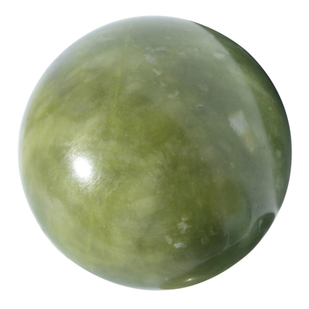 FRCOLOR Massage Handball Meditation Balls Essential Massage Stones Marble Roller Chinese Hand Balls Hand Massaging Balls Hand Massagers Hand Exercise Ball Jade Sports Ball Fitness