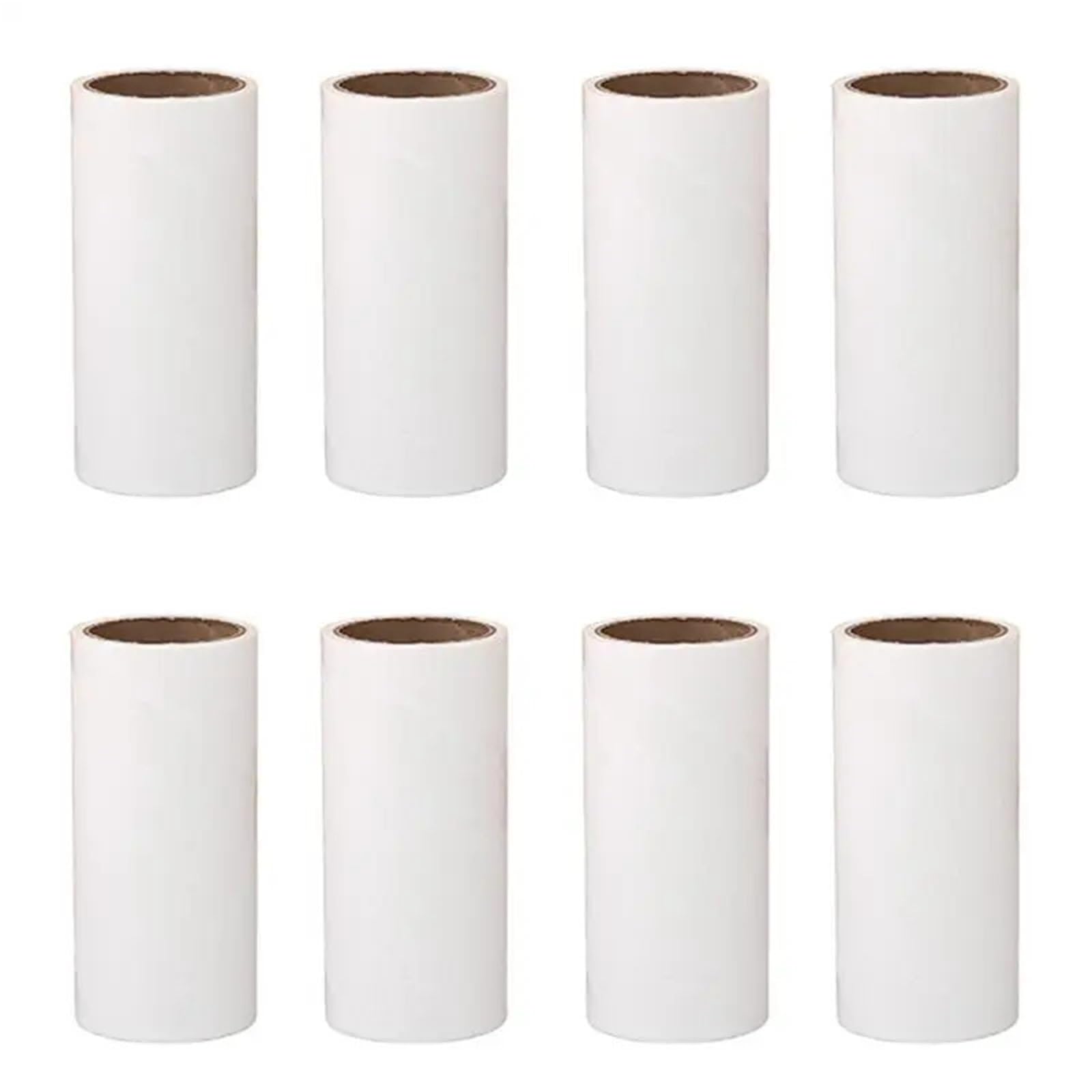 8pcs Portable Pet Hair Sticky Roll Dust Remover Lint Roller Clothes For Home(10CM)