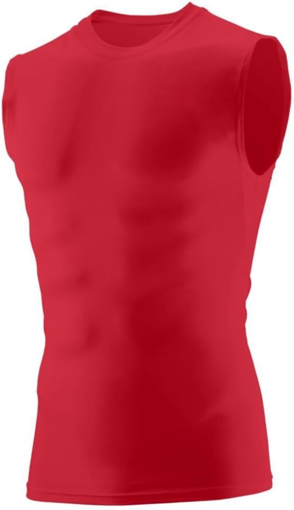Youth Large Red Compression Sleeveless: Clothing, Shoes & Jewelry
