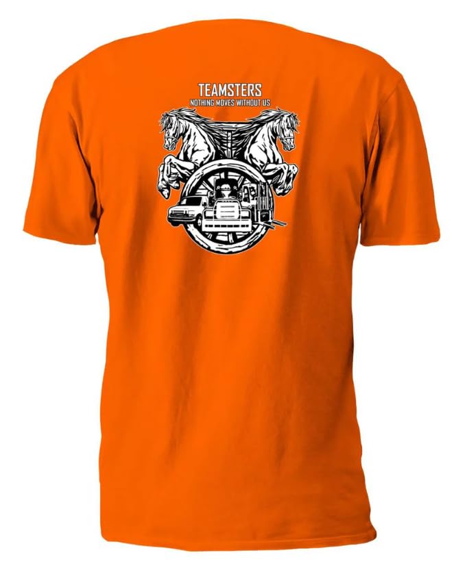 Teamsters - Unisex Cotton T- Shirt -Lightweight – Suitable for Hiking, Labor Rallies Running & Outdoor Workouts