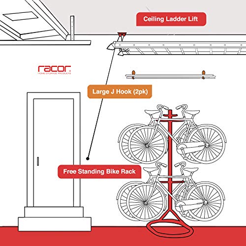 Racor - LDL-1B, Ceiling Ladder Storage Lift