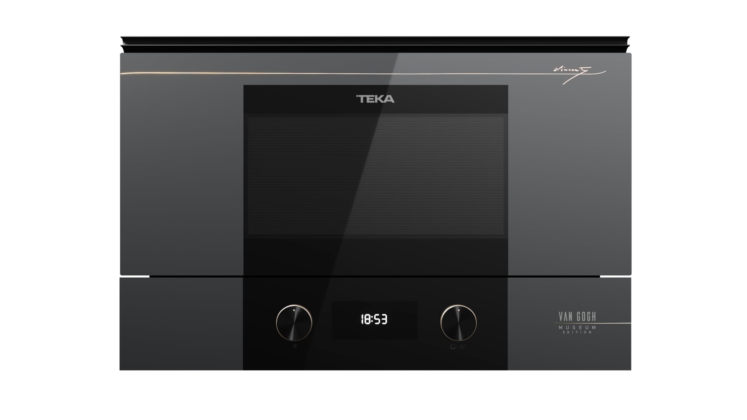 TEKA Microondas Integrable con Grill Edición Van Gogh Museum, Base Cerámica, Capacidad 22 L, Grill abatible, 1200W ML 82-VGOGH BIS L