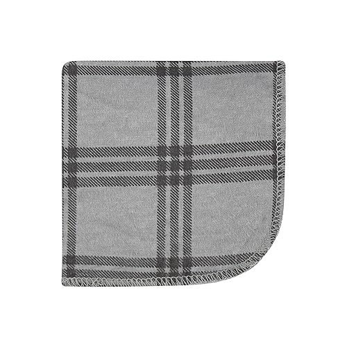 Image of Hudson Baby Unisex Baby Flannel Cotton Poly Washcloths, Wild Forest 10-Pack, One Size