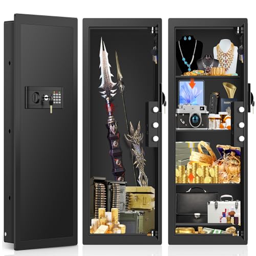 Image of 39.4 inch Tall Fireproof Wall Safe Between Studs 16 inch Centers | Hidden Wall Safe