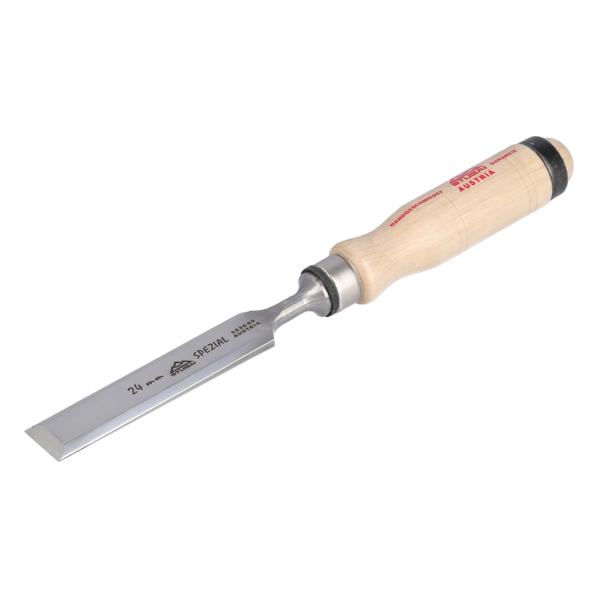Stubai 353104"Swedish Type" specjalny zestaw dłut do drewna, beżowy/srebrny, 13-24 mm