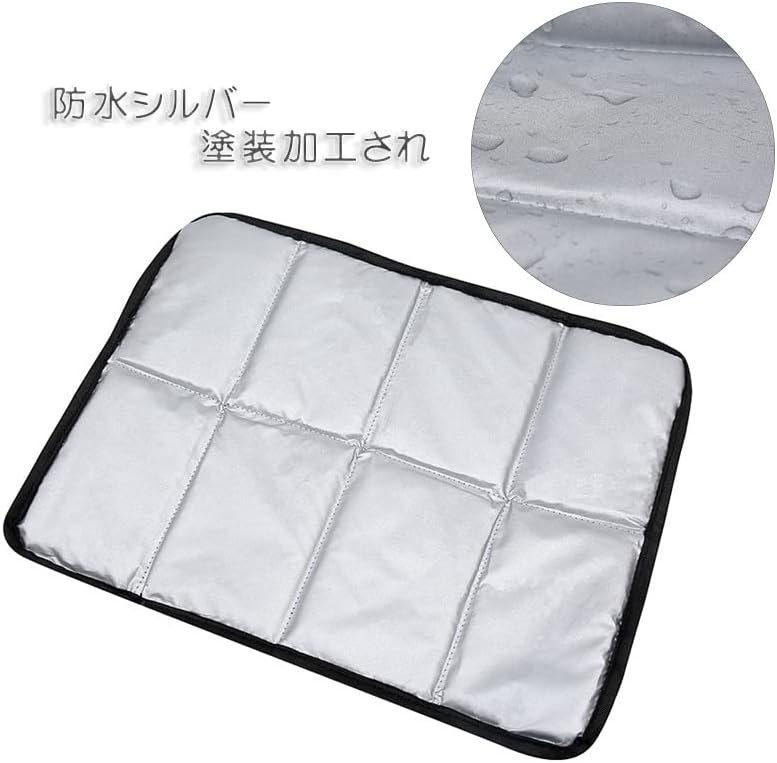 Bigood オックスフォード布 アウトドア 折り畳み クッション 登山 キャンプ 冷気遮断 座布団マット コンパクト