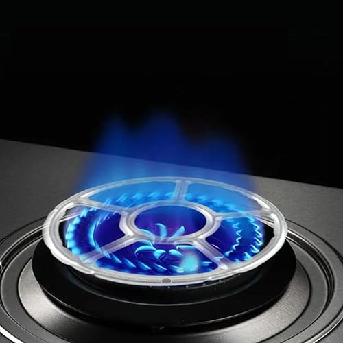 Miniatura 2 de GANAZONO Estante de hierro fundido para estufa de gas, soporte para sartén, soporte para wok, anillo de soporte para cafetera, parrilla de quemador