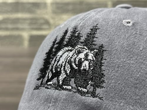 Image of Embroidered Animal Hat Gift for Men Women, Adjustable Baseball Cap | Animal Lover Collection, Casual Outdoor Wear, Breathable Cotton Fabric, Adjustable Buckle Closure