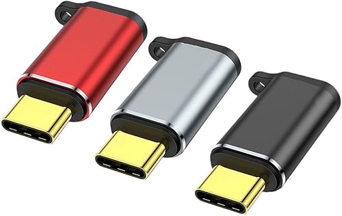 Miniatura 9 de Adaptador de auriculares USB-C a Lightning hembra, carga rápida de 60 W, transmisión de datos, carcasa de aleación de aluminio