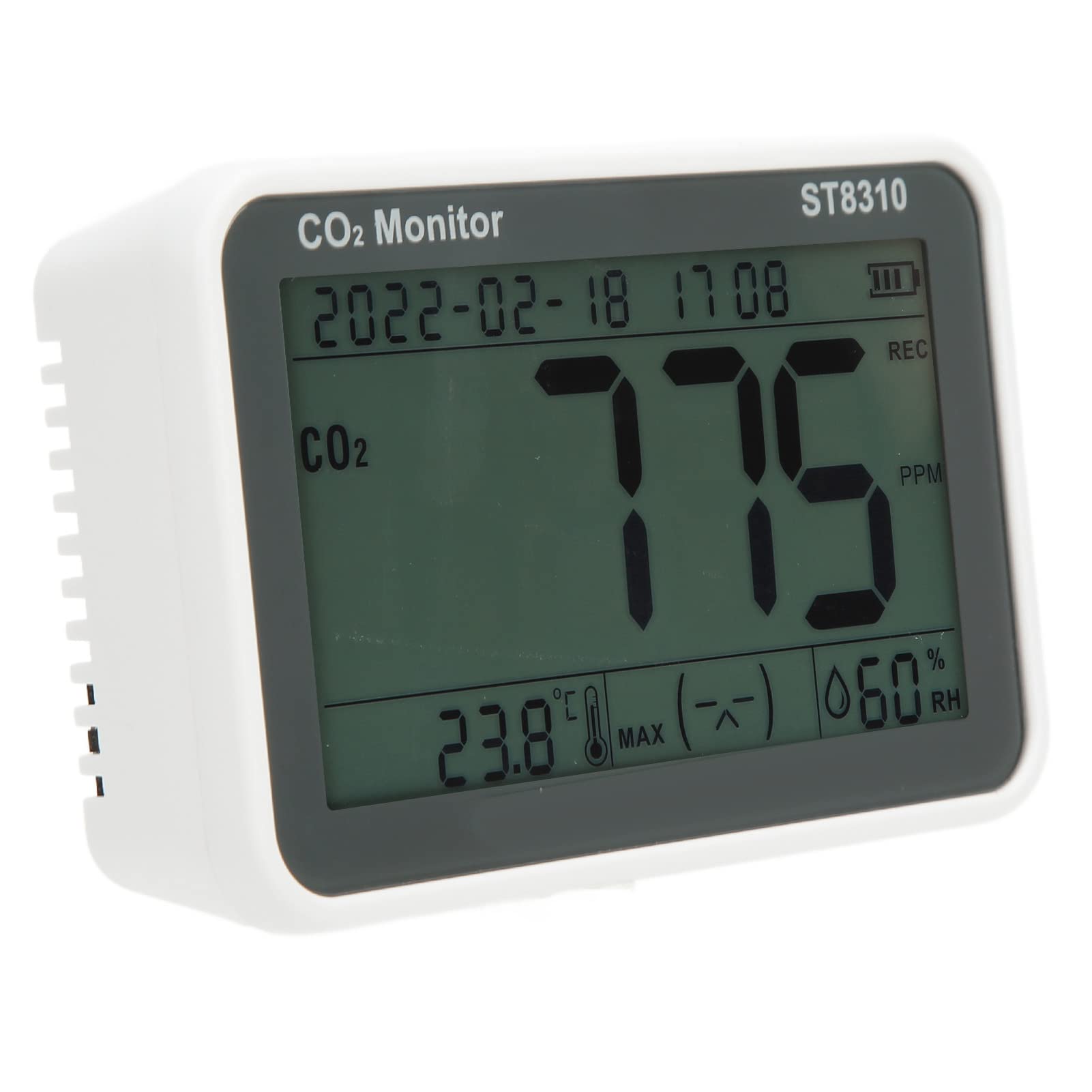 FTVOGUE Monitor de Calidad del Aire, Detector de Dióxido de Carbono LCD,