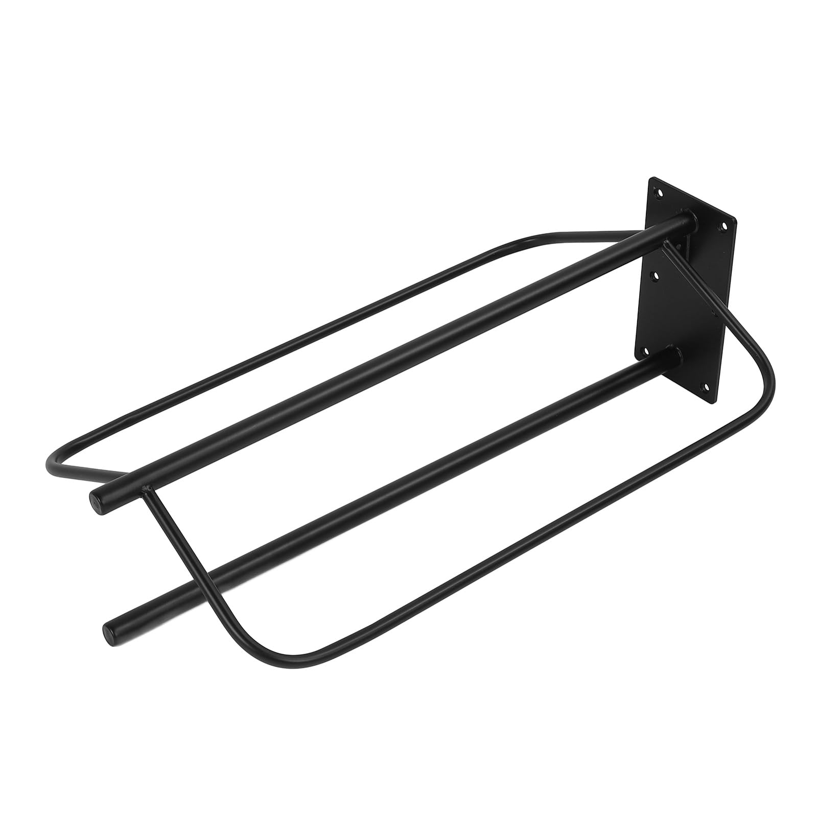 Alomejor Soporte de Pared de Metal para Silla de Montar, Soporte Duradero para Silla de Montar de Caballo, para Almacenamiento de Tachuelas, Fácil de Instalar, para Propietarios de Caballos en