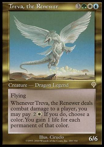 Magic The Gathering - Treva, The Renewer - Invasion : Amazon.ca