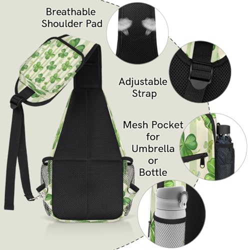 Bolso cruzado impermeable para día de San Patricio miniatura 4