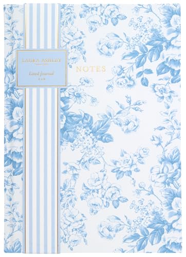 Journal d'écriture A5 Laura Ashley avec pages lignées et design floral pour agenda