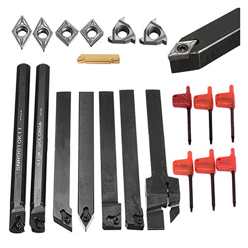 Herramientas de Torneado en Madera Carburo 7 Piezas miniatura 2