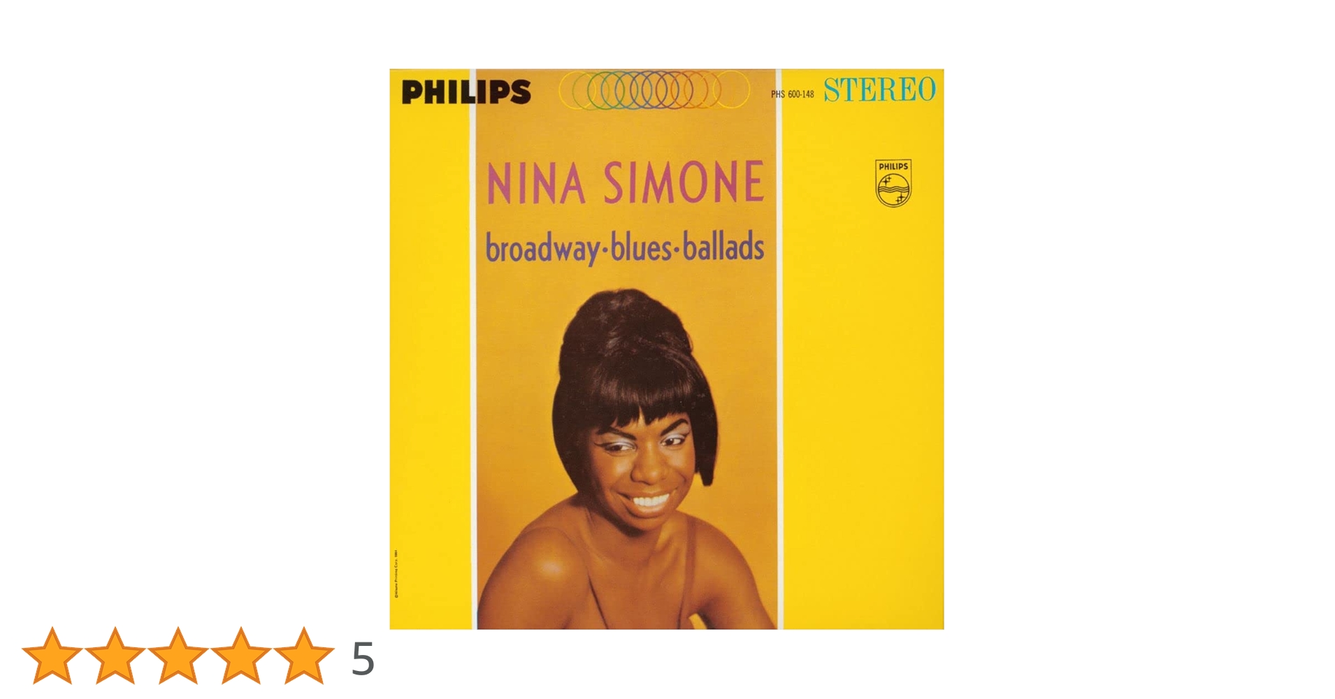 ★ラスト１点！超絶美品【USオリジナル/MONO/深溝】ニーナ・シモン 絶品 ☆ラスト1点！超絶美品【USオリジナル/MONO/深溝】ニーナ