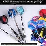 CyeeLife ailettes fléchettes standard PET, lot de 90 pièces photo 5