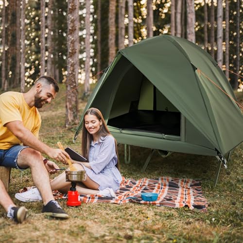 Tangkula 2-Person Cot Tent