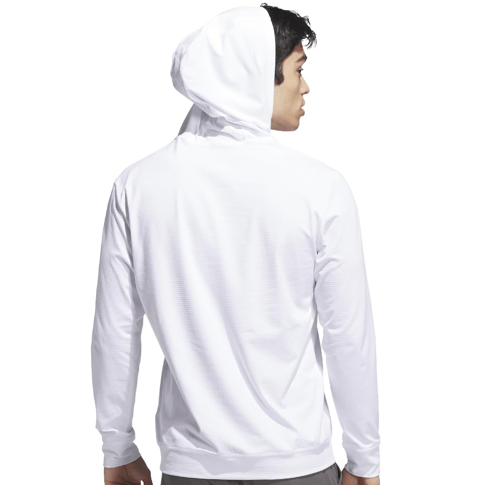 adidas Męska bluza z kapturem Ultimate365 Elevated, biała, 3XL