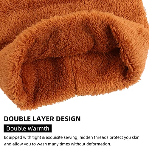 Image of JANGANNSA Fleece Kids Scarf - Warm Winter & Autumn Neck Warmer for Boys & Girls 1-6Y