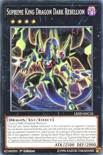 Yu-Gi-Oh! Supreme King Dragon Dark Rebellion - LEDD-ENC33 - Common - 1st Edition - Legendary Dragon Decks (1st Edition)