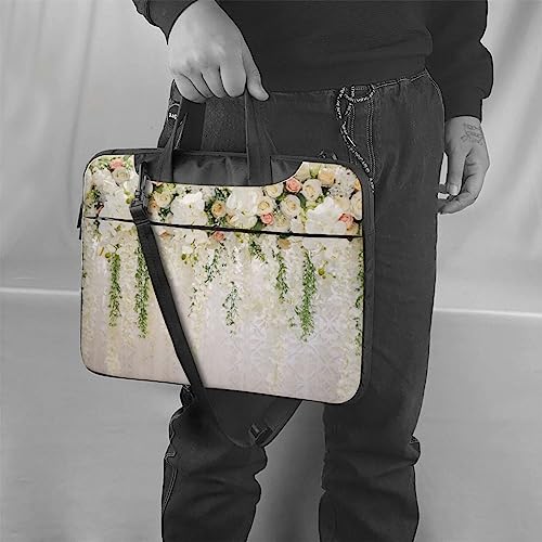 Sac ordinateur portable étanche fleurs pour transporter votre PC sans risque