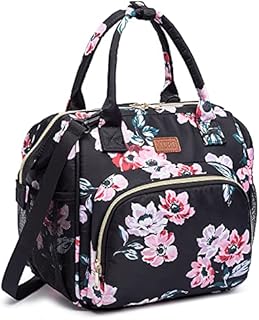 Lunch Bags Insulated Lunch Box for Women,3 Carrying Way Large Tote Bag,Leakproof Reusable Cooler Backpack with Adjustable Shoulder Strap for School Office Picnic Beach