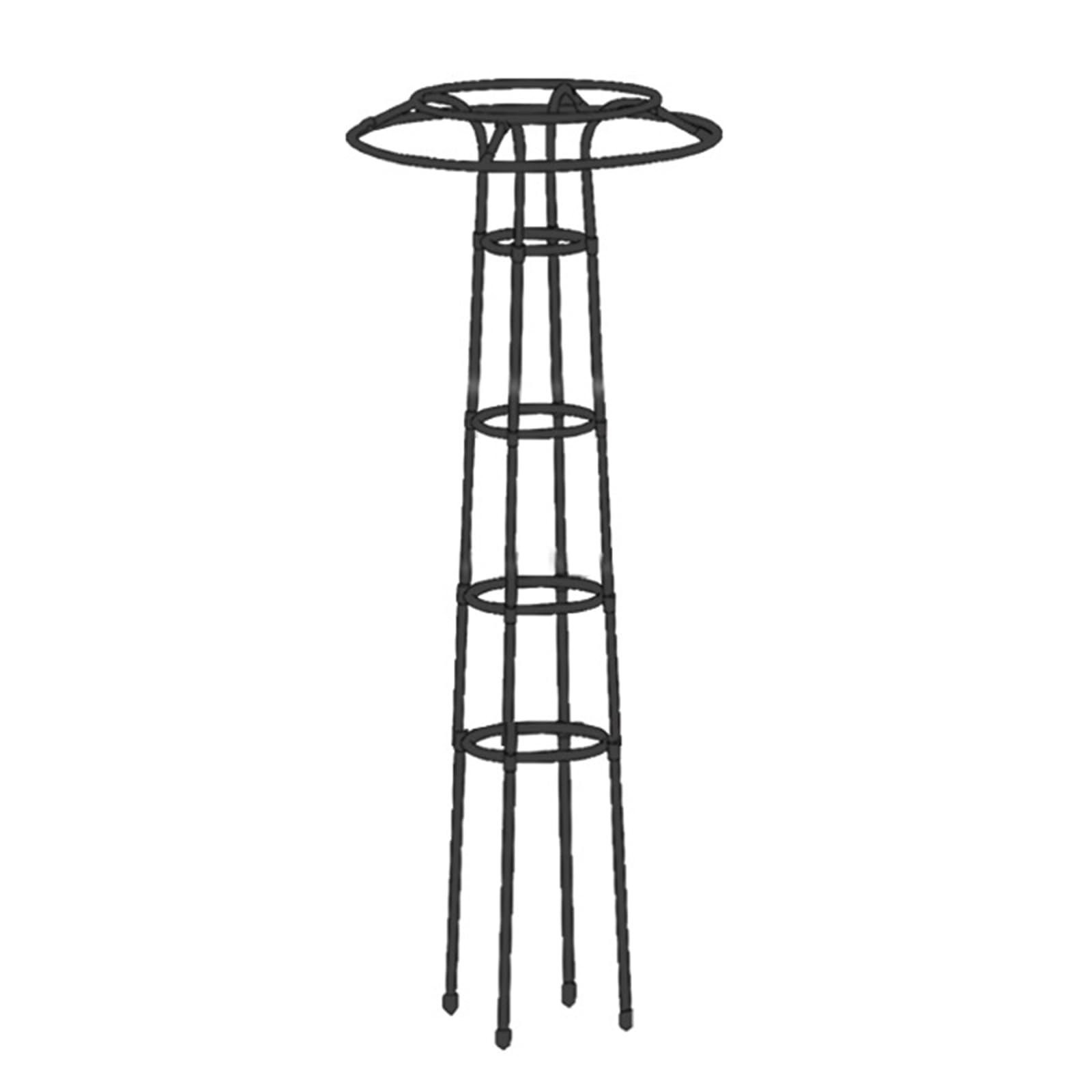 HZBB Garden Trellises Plant Trellises Garden Decoration for Climbing Vine Flower Metal Gardening Weather Resistant