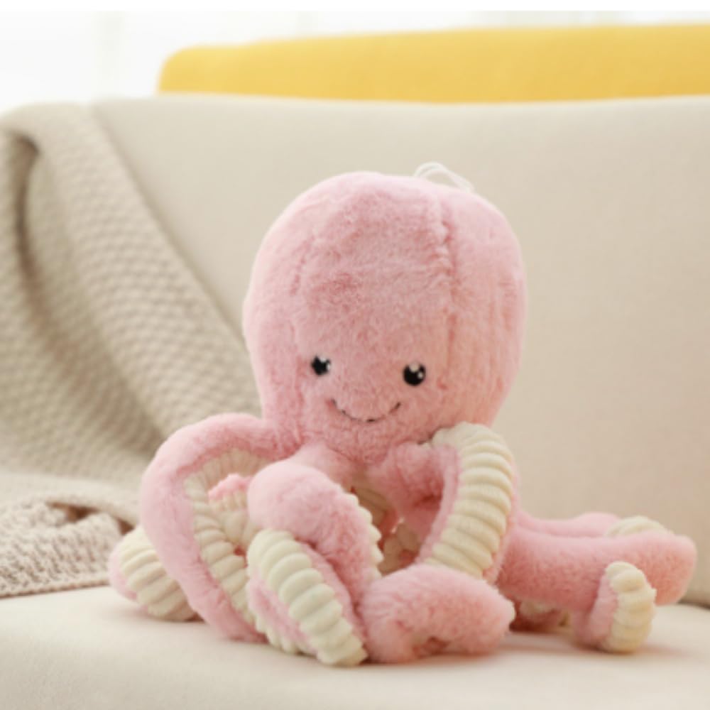 Amazon.co.jp: OUKEYI 15.7インチ/40cm かわいいタコのぬいぐるみ タコ