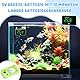 tlidfgeo Aquarium Thermometer, Tank Thermometer, Wasserthermometer, Kleben-On Mini Fischbecken Zubehör, Kabelloses Digital Temperatursensor, Geeignet für Süßwasser Meeresaquarien Reptilien