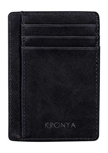 Kronya® | Portefeuille élégant en Cuir Cover
