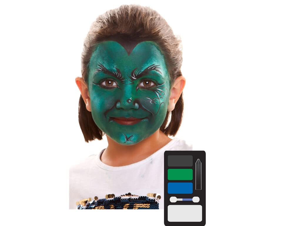 Desconocido My Other Me Me-207049 Kit Maquillaje Infantil Bruja, Talla única (Viving Costumes 207049)