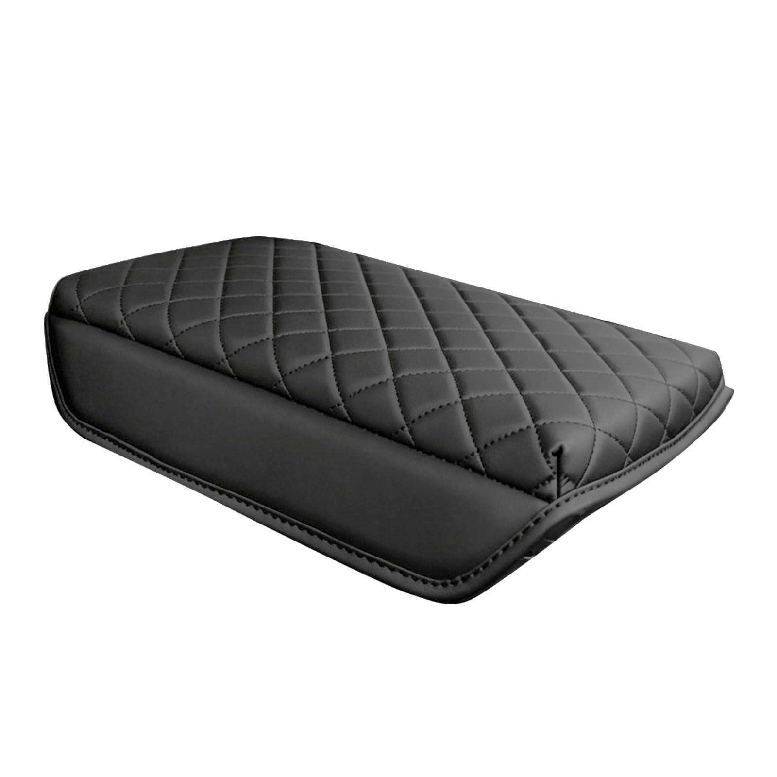 CUNZJIA PU Leather Center Console Armrest Pad Cushion for Select Model Quick Setup Automotive Armrest Cushion