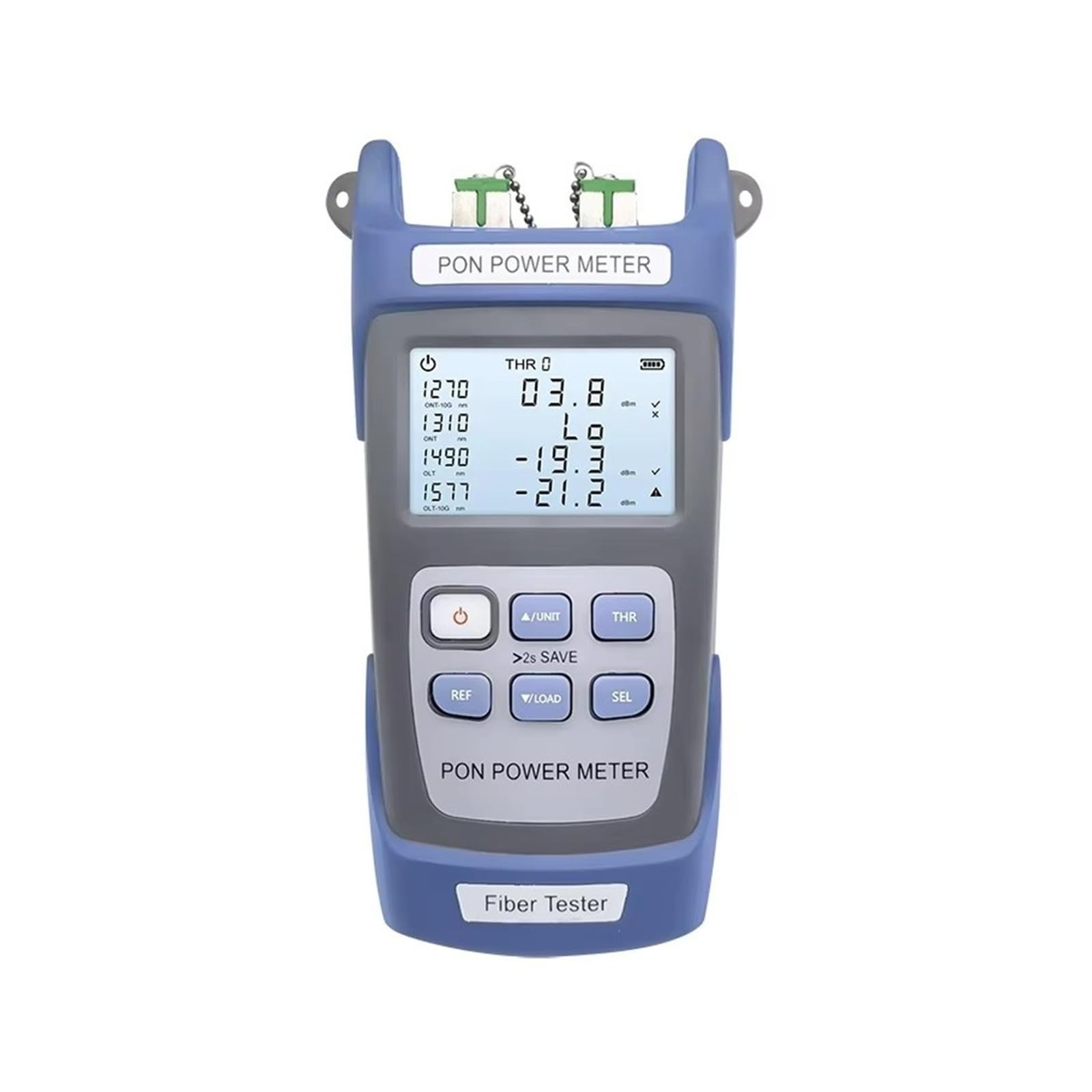 Misuratore di potenza PON in fibra ottica con display digitale LCD CL-350U/A Porta UPC/APC 1310/1490/1550nm AUA-350U/A(Upc port)