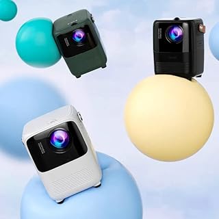 4K Supported Projector, 5G WiFi Bluetooth Projector, ETOE Native 1080P Projector, Portable Projector,Mini Projector,150 ANSI,4D Keystone Correction,Zoom,Dual Speaker,Compatible with TV Stick HDMI USB