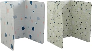 2 Protectores Antisalpicaduras de Plegables y Fáciles de Limpiar para Cocina de para Camping y Uso Doméstico