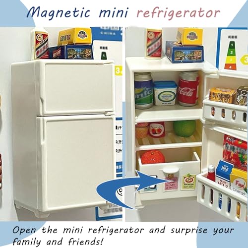 Imán Refrigerador Miniatura Modelo Creativo 16 Piezas miniatura 3