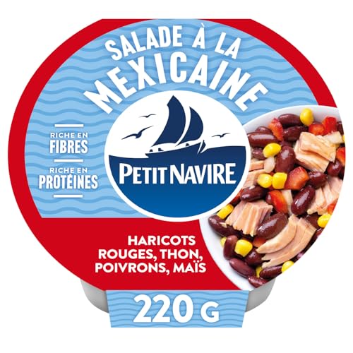 Salade de Thon Mexicaine Petit Navire le déjeuner nomade et savoureux