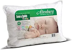 Travesseiro Sono e Saúde Baby Altenburg Liso Tecido