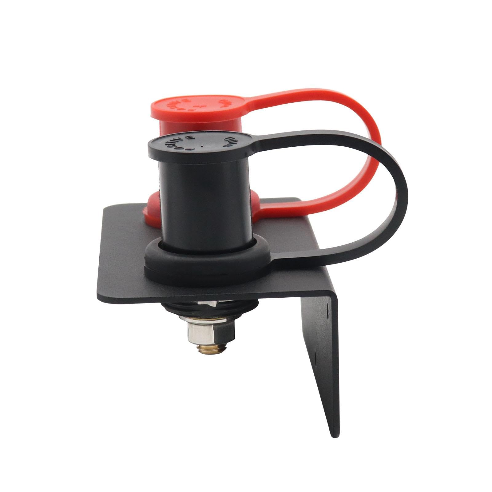 Generic Terminale Set Post Ricarica Batteria Connettori con Cavi Morsetti Impermeabili E Antiusura in Ottone E Nylon Adatto RV
