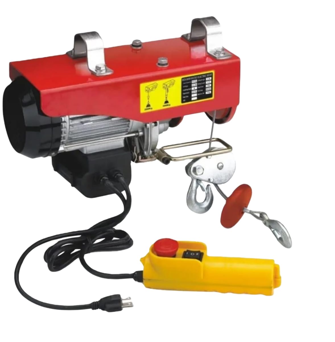 Mini Electric Hoist PA 500 – 250KG/500KG Lifting Capacity with 20M Wire & 4mm Steel Rope Compact Electric Winch for Home, Garage & Small Job Use-image-39