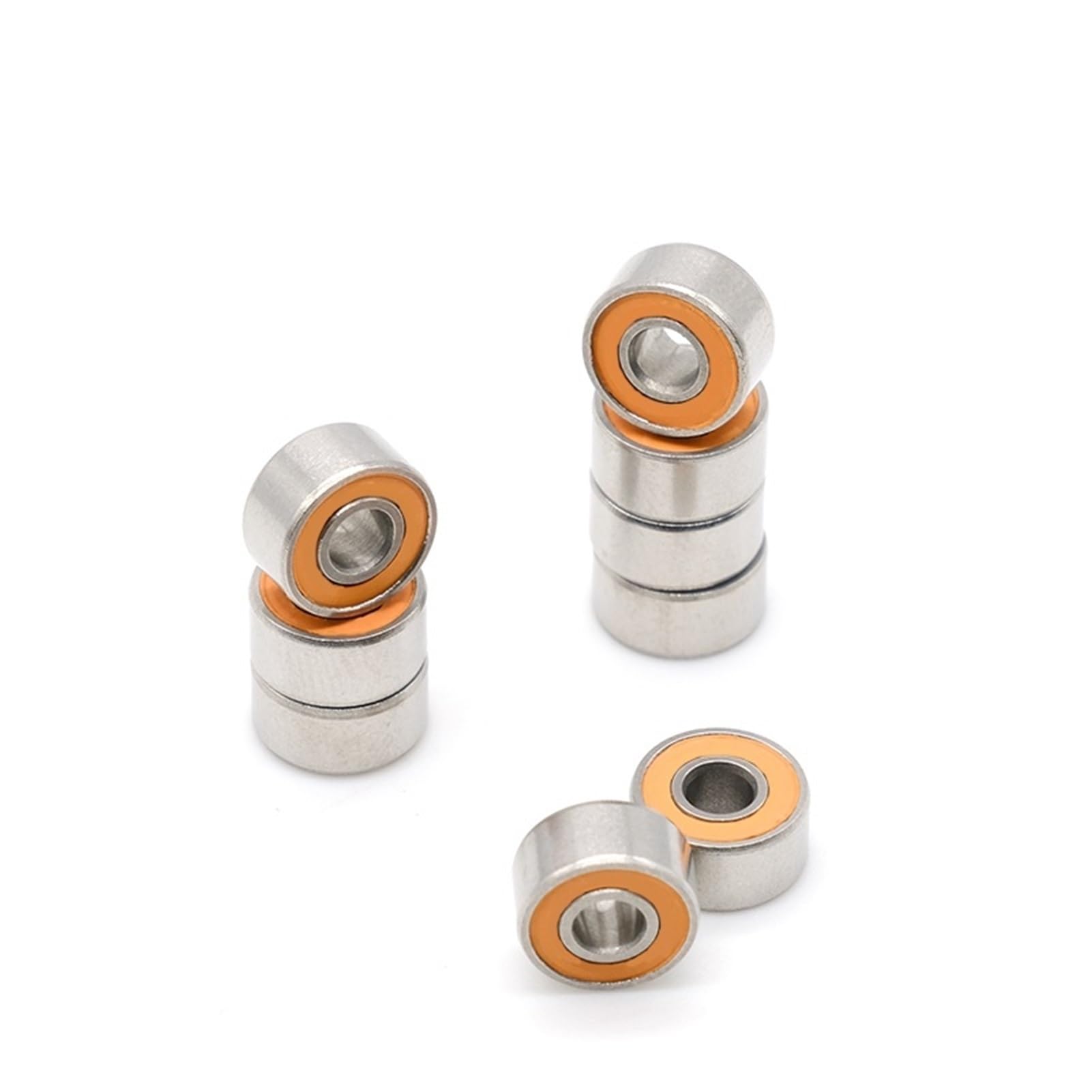 Roulements rigides à billes Lot de 10 roulements de moulinet de pêche S693 2RS ​​CB ABEC7 LD 3 x 8 x 4 mm en acier inoxydable hybride roulement à billes en céramique S693-2OS CB S693RS