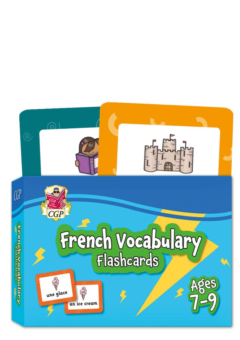New French Vocabulary Flashcards for Ages 7-9 (CGP KS2 Languages)