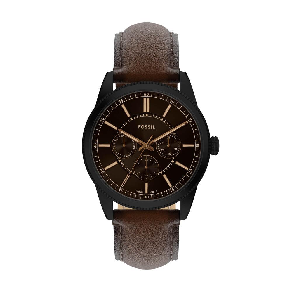 Fossil Pearson Men's 42 MM Silver-Tone Stainless Steel Watch, FS6138