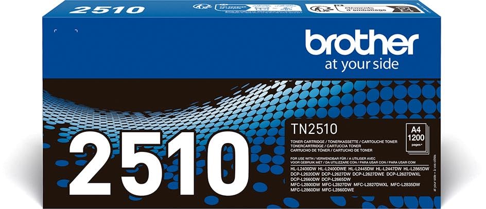 Toner Brother HL-L2445DW original noir (3 pièces) idéal pour le télétravail