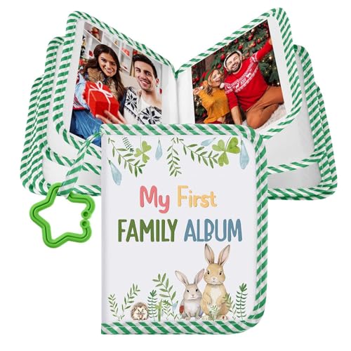 Libro De Fotos De Bebé - Álbum De Fotos De Libro De Bebé Con 17 Fotos,Familia Memorial Diario Para Madres | Para Niños Pequeños Niños Niñas Embarazo Boda Fiesta Vacaciones Cumpleaños