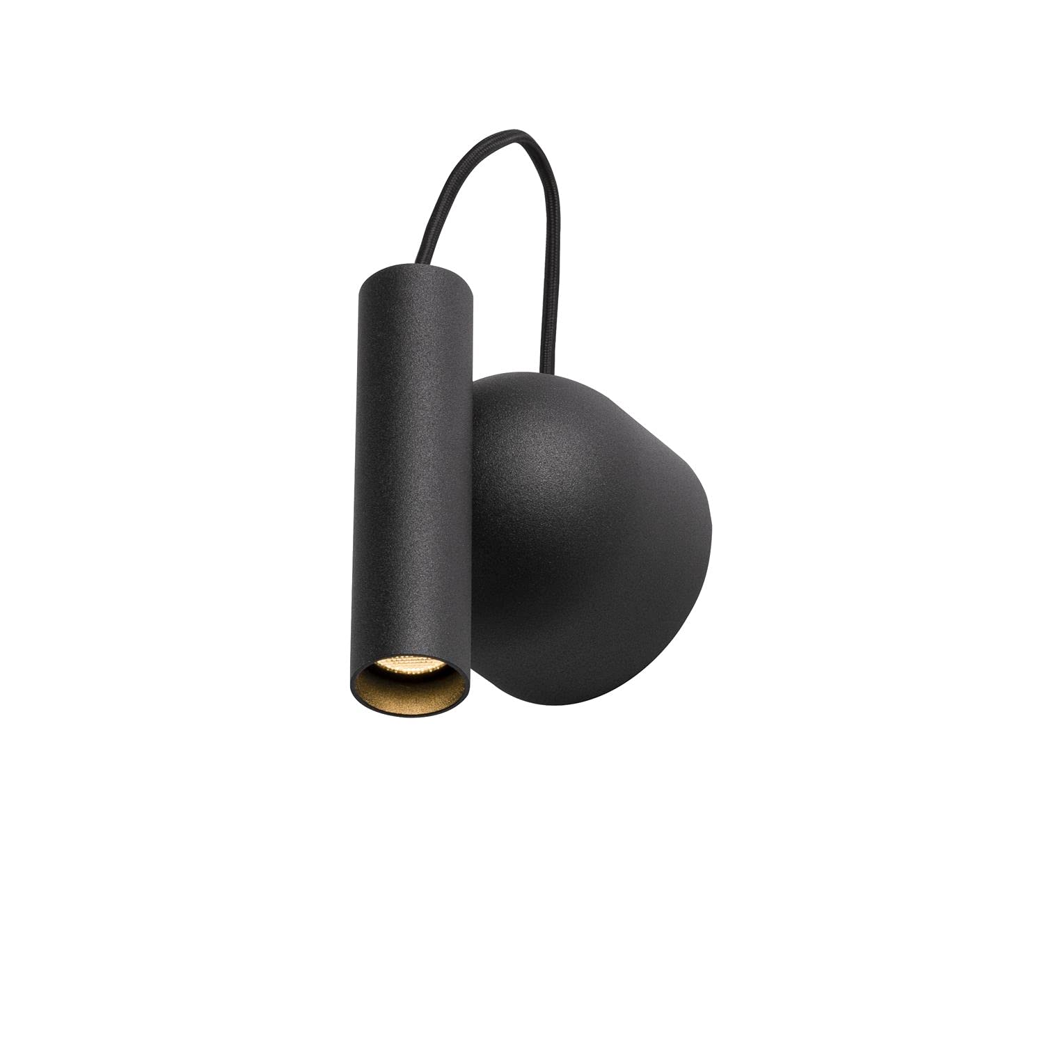 SLV Karpo Magn WL Wall Mounted Light Indoor LED Spotlight Surface Mounted Light 3000 K 6.2 W 350 lm Black Steel Dimmable