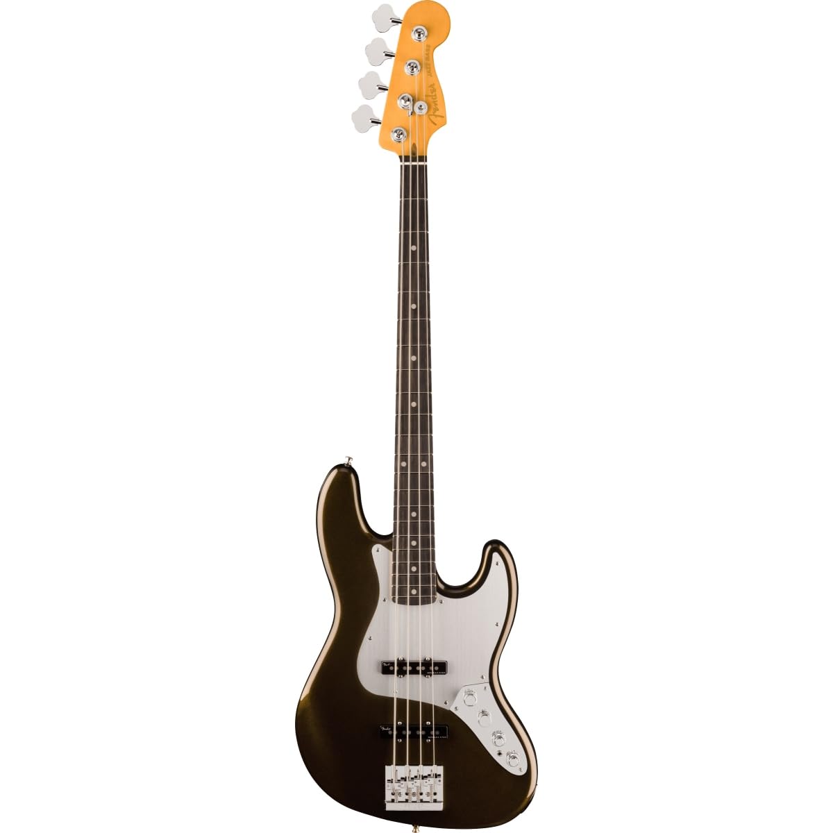 Fender American Ultra II Jazz Bass - Texas Tea, Ebony Fingerboard