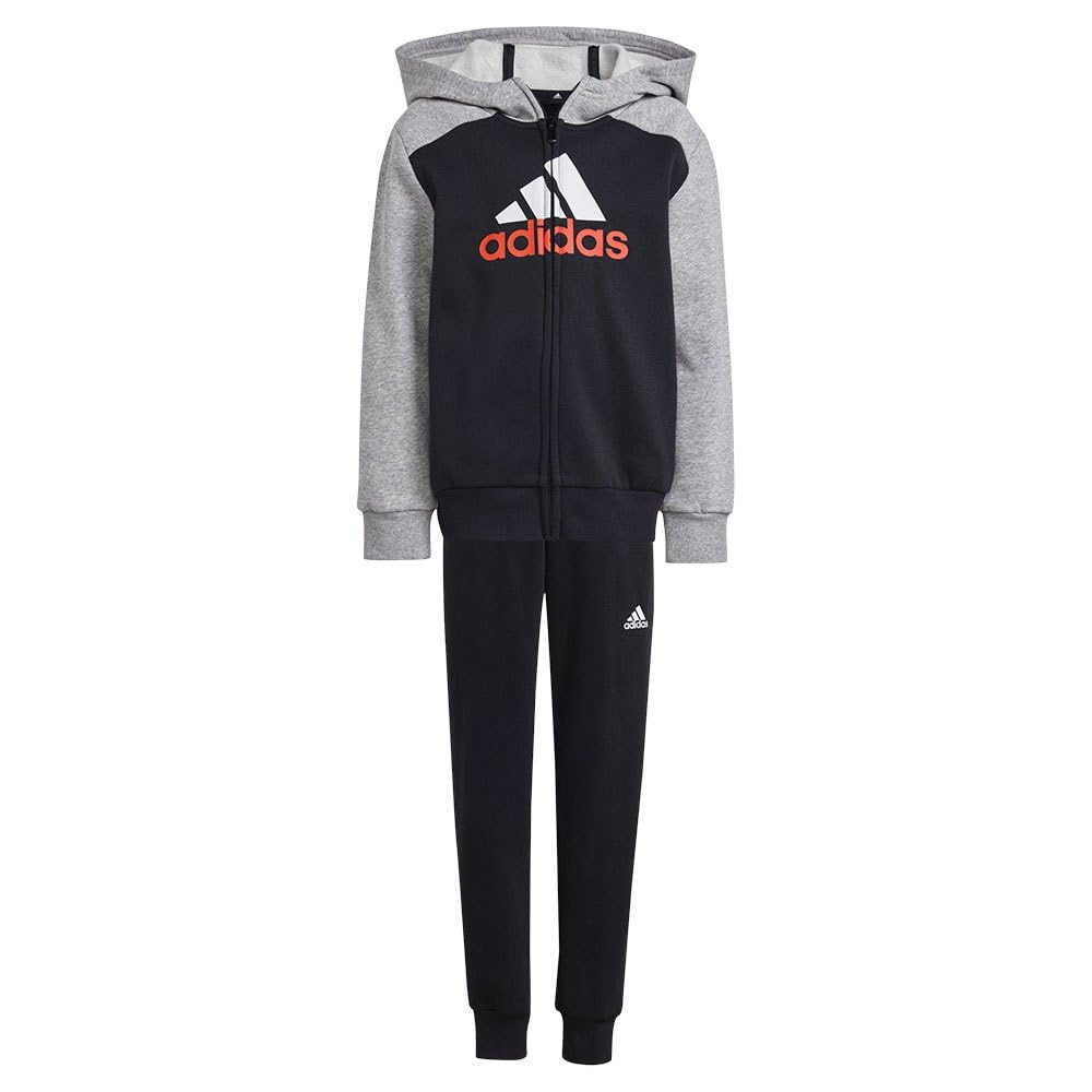 adidas Essentials Big Logo Fleece Tracksuit 5-6 Years